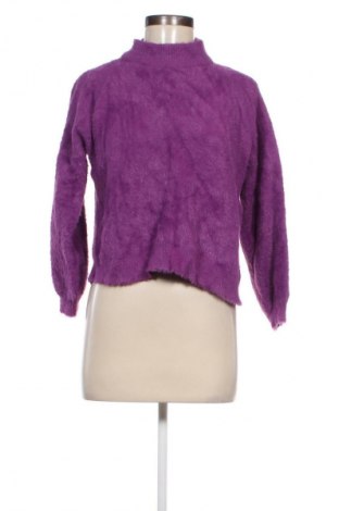 Damenpullover Bershka, Größe S, Farbe Lila, Preis 9,49 €