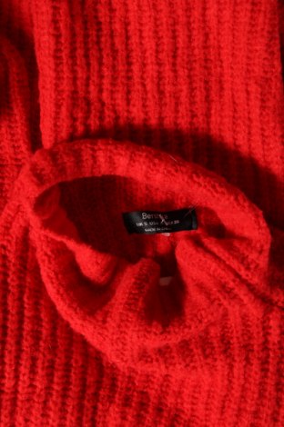 Damenpullover Bershka, Größe S, Farbe Rot, Preis 11,49 €