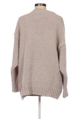 Damski sweter Bershka, Rozmiar XS, Kolor Beżowy, Cena 46,99 zł