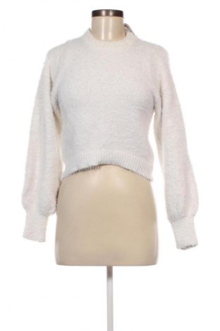 Damenpullover Bershka, Größe M, Farbe Weiß, Preis € 10,49