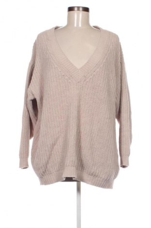 Damenpullover Bershka, Größe XS, Farbe Beige, Preis 20,49 €