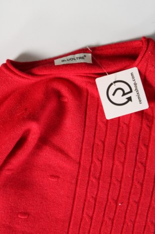 Damenpullover Bluoltre, Größe M, Farbe Rot, Preis € 9,49