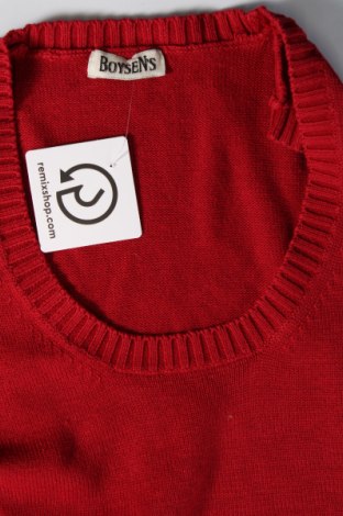 Damenpullover Boysen's, Größe XXS, Farbe Rot, Preis € 6,99