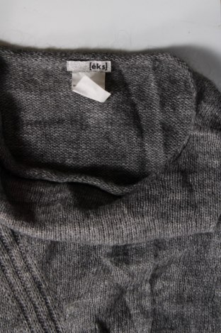 Damenpullover Eks, Größe L, Farbe Grau, Preis 12,99 €