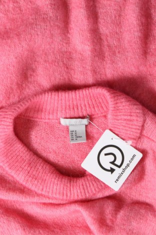 Damski sweter H&M, Rozmiar M, Kolor Różowy, Cena 68,97 zł