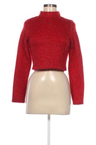 Damski sweter H&M Divided, Rozmiar S, Kolor Czerwony, Cena 32,99 zł