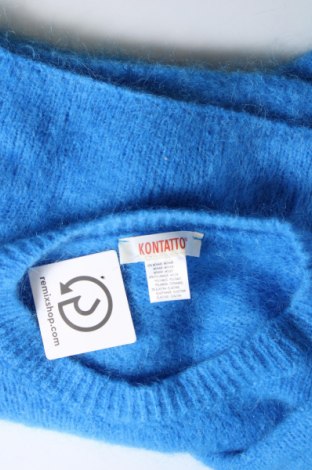 Damenpullover Kontatto, Größe M, Farbe Blau, Preis € 13,99