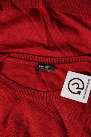 Damenpullover Laura Torelli, Größe M, Farbe Rot, Preis 20,49 €