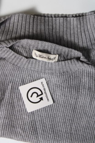 Damenpullover Made In Italy, Größe M, Farbe Grau, Preis € 11,49