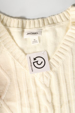 Damenpullover Monki, Größe XS, Farbe Ecru, Preis 4,99 €