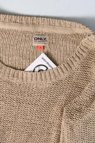 Damski sweter ONLY, Rozmiar S, Kolor Brązowy, Cena 17,99 zł