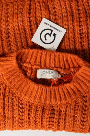 Damenpullover ONLY, Größe S, Farbe Orange, Preis 10,99 €