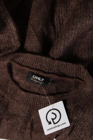 Damski sweter ONLY, Rozmiar XL, Kolor Brązowy, Cena 34,99 zł