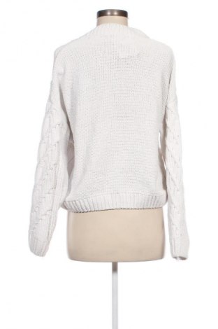 Pulover de femei Pull&Bear, Mărime M, Culoare Alb, Preț 52,99 Lei