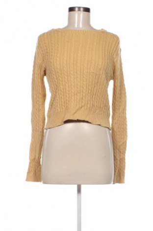 Damski sweter Pull&Bear, Rozmiar M, Kolor Żółty, Cena 51,99 zł