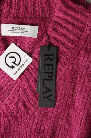 Damski sweter Replay, Rozmiar L, Kolor Fioletowy, Cena 424,99 zł