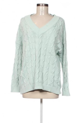 Pulover de femei Stradivarius, Mărime S, Culoare Verde, Preț 43,99 Lei