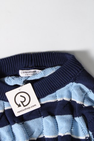 Damenpullover Stradivarius, Größe M, Farbe Blau, Preis 10,49 €