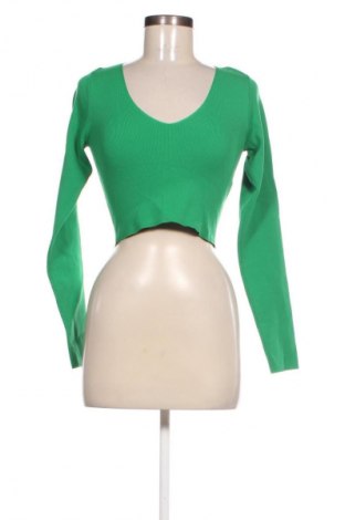 Pulover de femei Stradivarius, Mărime S, Culoare Verde, Preț 45,99 Lei