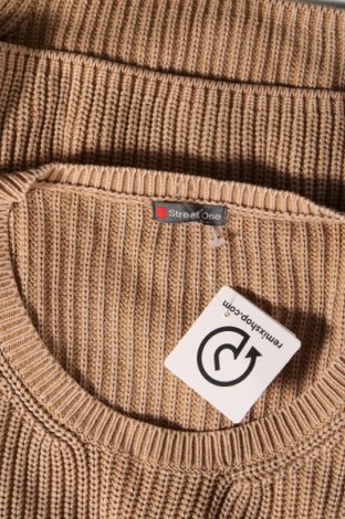 Damski sweter Street One, Rozmiar M, Kolor Brązowy, Cena 131,99 zł