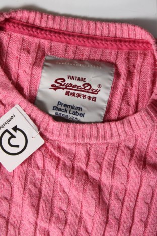 Damenpullover Superdry, Größe L, Farbe Rosa, Preis 19,99 €