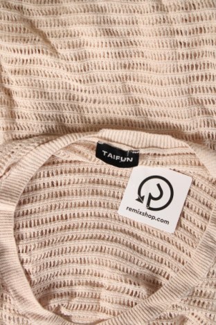 Damenpullover Taifun, Größe M, Farbe Beige, Preis 13,49 €