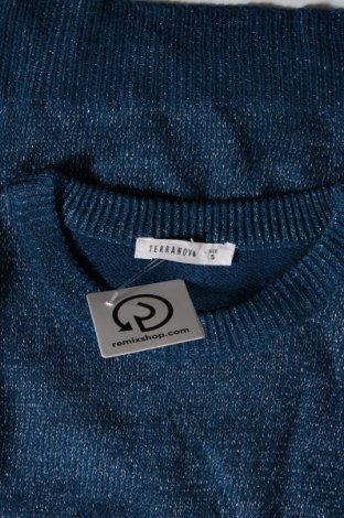 Damenpullover Terranova, Größe S, Farbe Blau, Preis 20,49 €