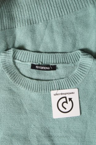 Damenpullover Terranova, Größe S, Farbe Grün, Preis 11,49 €