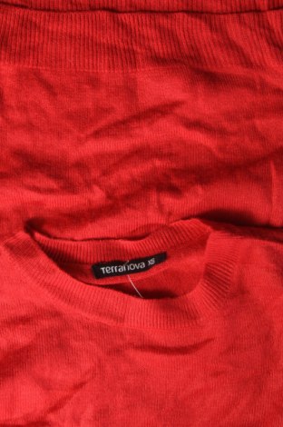 Damenpullover Terranova, Größe XS, Farbe Rot, Preis € 10,49