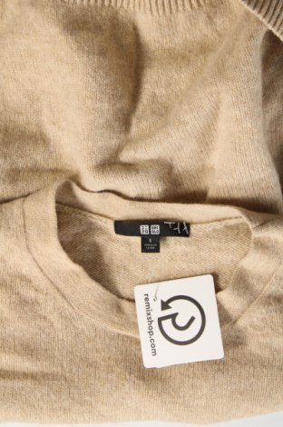 Damenpullover Uniqlo, Größe S, Farbe Beige, Preis 15,99 €