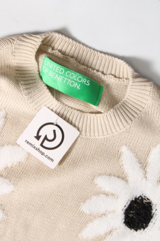 Damski sweter United Colors Of Benetton, Rozmiar L, Kolor Beżowy, Cena 150,83 zł