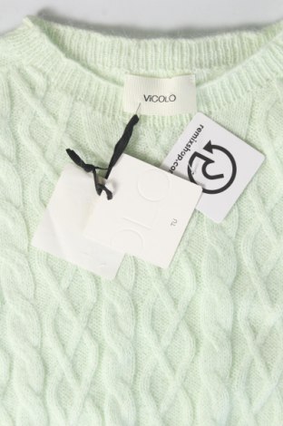 Damenpullover Vicolo, Größe M, Farbe Grün, Preis € 55,99