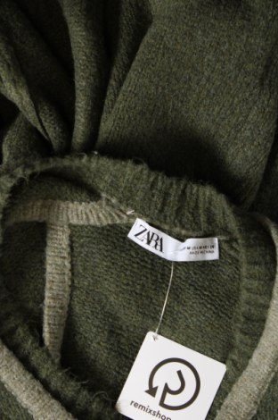 Damenpullover Zara, Größe M, Farbe Grün, Preis 9,49 €