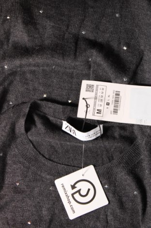 Damski sweter Zara, Rozmiar M, Kolor Szary, Cena 102,99 zł