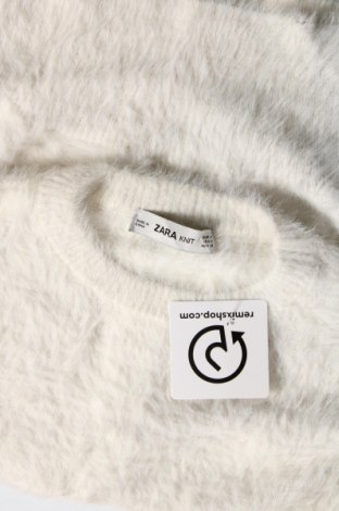 Damenpullover Zara, Größe M, Farbe Weiß, Preis 18,99 €