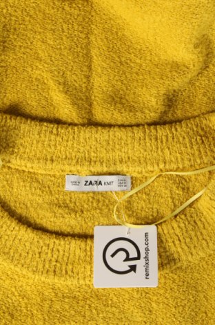 Damenpullover Zara Knitwear, Größe M, Farbe Gelb, Preis 18,99 €