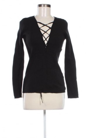 Pulover de femei Zara Knitwear, Mărime L, Culoare Negru, Preț 48,99 Lei