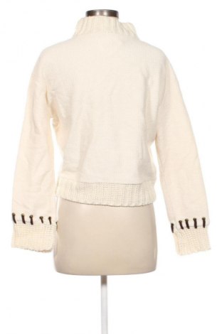 Damski sweter Zara Trafaluc, Rozmiar S, Kolor ecru, Cena 47,99 zł