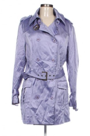 Damen Trenchcoat, Größe L, Farbe Blau, Preis 8,49 €