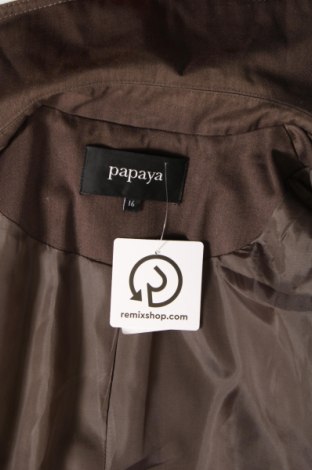 Trench de femei Papaya, Mărime XL, Culoare Maro, Preț 121,99 Lei