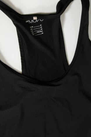 Γυναίκειο αθλητικό τοπ H&M, Μέγεθος M, Χρώμα Μαύρο, Τιμή 3,99 €