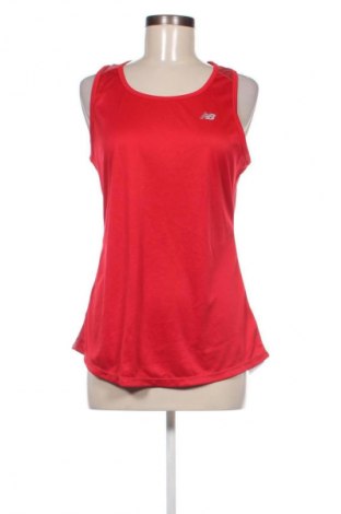 Damski sportowy top New Balance, Rozmiar XL, Kolor Czerwony, Cena 92,99 zł