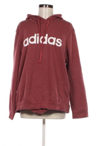 Damen Sweatshirt Adidas, Größe XXL, Farbe Rot, Preis 32,49 €