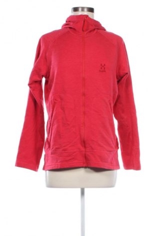 Damen Sweatshirt Haglofs, Größe L, Farbe Rot, Preis 32,49 €