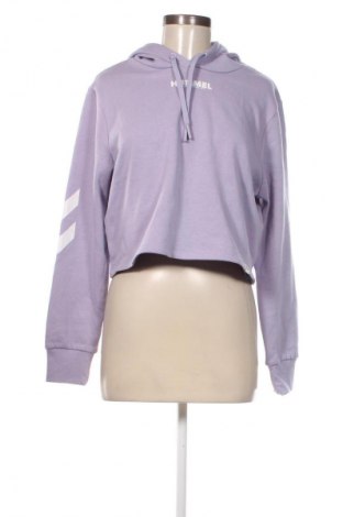 Damen Sweatshirt Hummel, Größe M, Farbe Lila, Preis 13,99 €