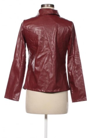 Damen Lederjacke, Größe S, Farbe Rot, Preis 19,49 €