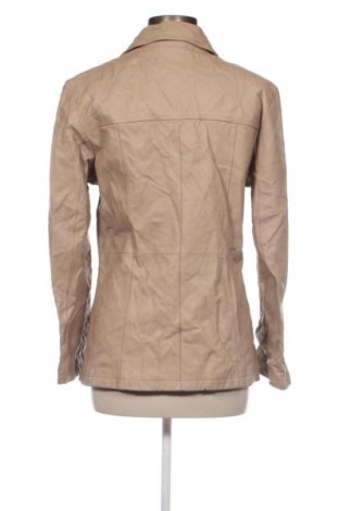 Damen Lederjacke, Größe L, Farbe Beige, Preis € 23,99