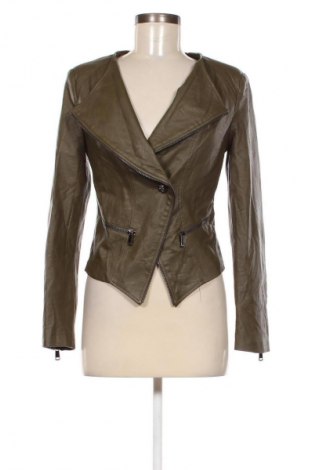 Damen Lederjacke, Größe S, Farbe Grün, Preis 16,99 €