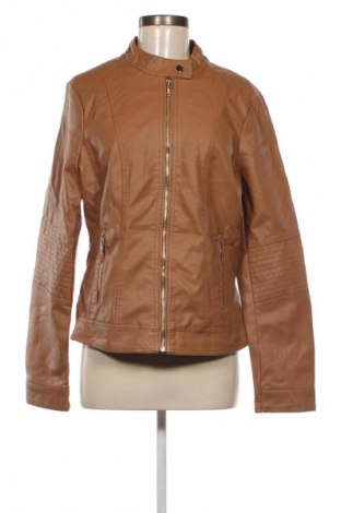 Damen Lederjacke, Größe XL, Farbe Braun, Preis 26,99 €