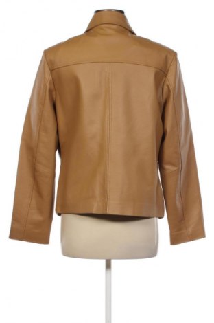 Damen Lederjacke, Größe M, Farbe Beige, Preis € 16,99